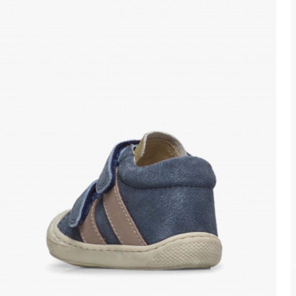 NWT NATURINO MACKS VL Boys First-steps Leather and Suede Shoes in Blue - Picture 4 of 15